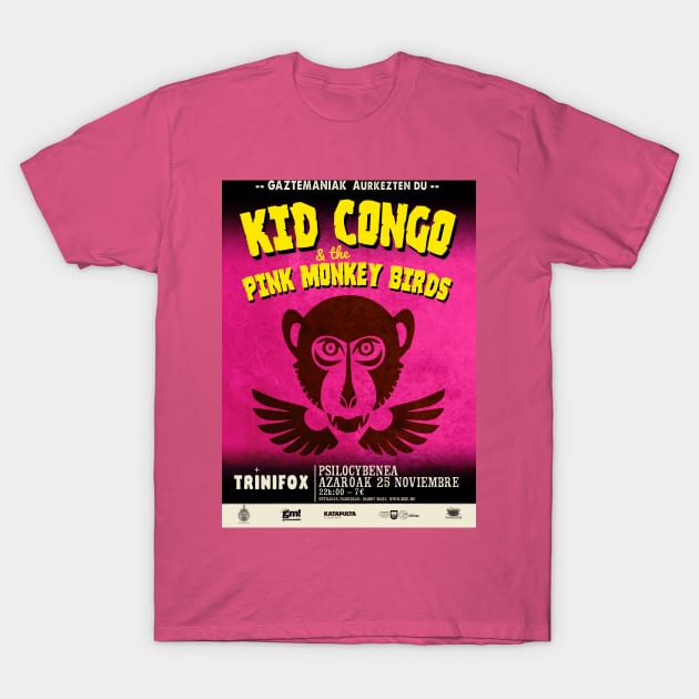 Kid Congo T-Shirt by RisingAboveBedlam